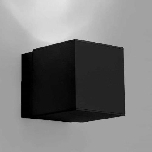 Milan Dau spot wandlamp up/down zwart