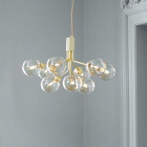 Nuura Apiales 9 hanglamp, messing/goud