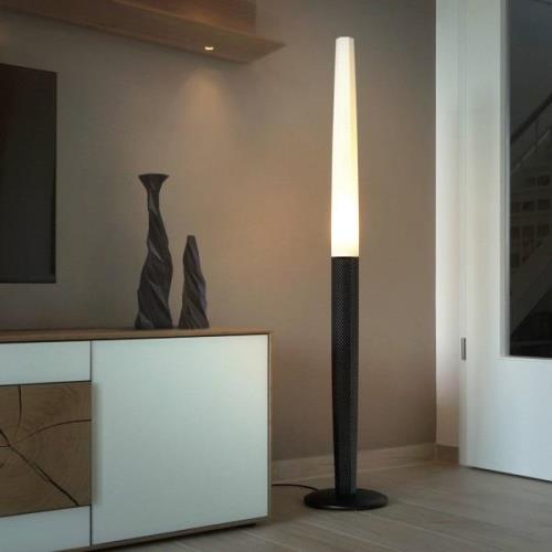 Vloerlamp Black & White van biomateriaal