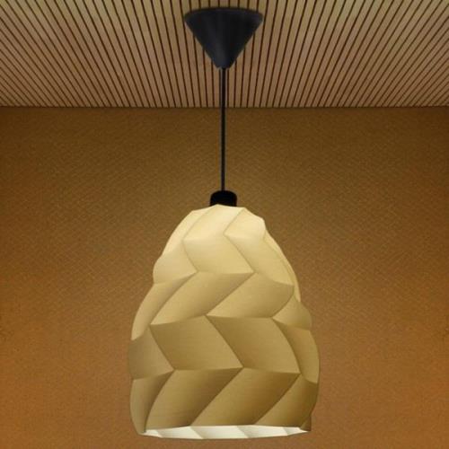 Hanglamp Kokon, beige