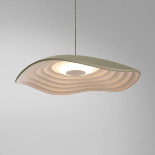 Bover Valentina S24 hanglamp olijf/wit