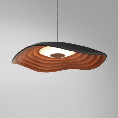 Bover Valentina S24 hanglamp zwart/koper