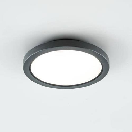 EVN Tectum LED buiten plafondlamp rond met glas