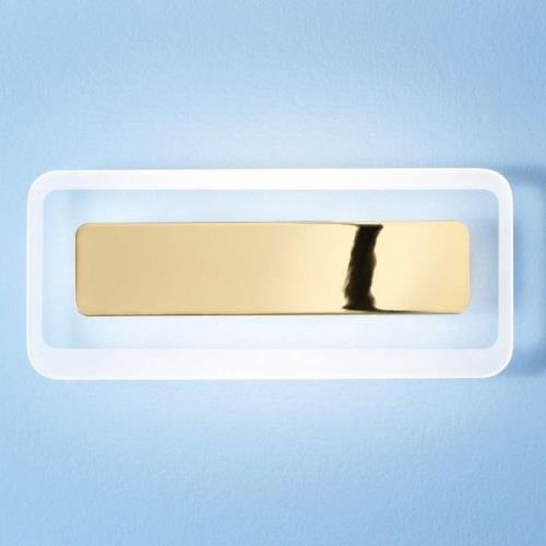 LED wandlamp Antille goud 31,4 cm