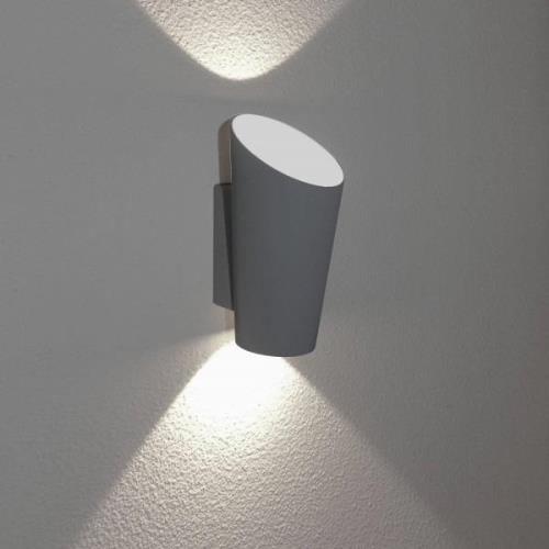 LED buitenwandlamp Vista, donkergrijs