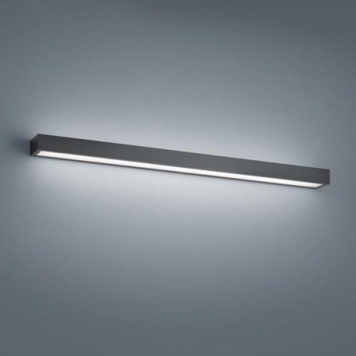 Helestra Theia LED wandlamp, mat zwart 90 cm