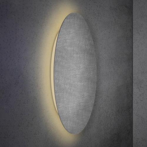 Escale LED wandlamp, betonlook, Ø 95 cm