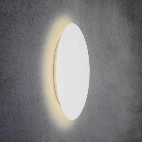 Escale Blade LED wandlamp, mat wit, Ø 79 cm