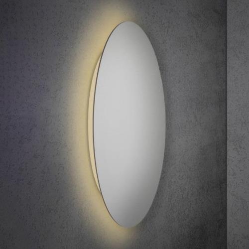 Escale Blade LED wandlamp, mat zilver, Ø 95 cm