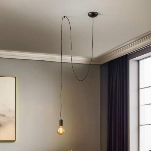 Spider hanglamp, zwart, 1-lamp