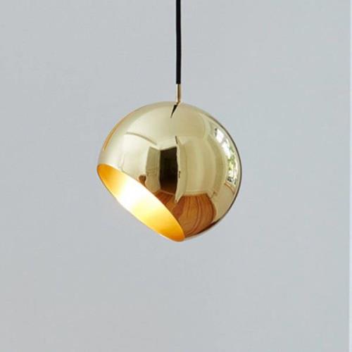 Nyta Tilt Globe Brass hanglamp kabel 3m