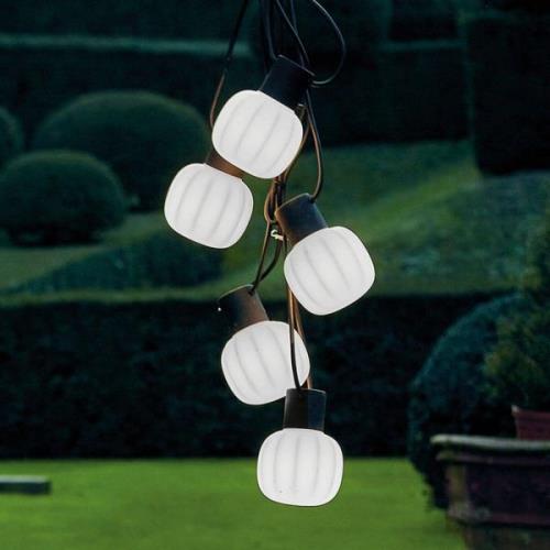 Martinelli Luce Kiki buiten-lichtketting 5-lamps