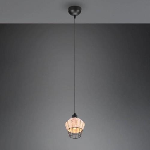 Borka hanglamp, 1-lamp, Ø 17,5 cm, Natur