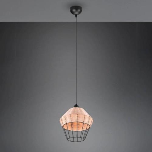 Borka hanglamp, 1-lamp, Ø 30 cm, Natur