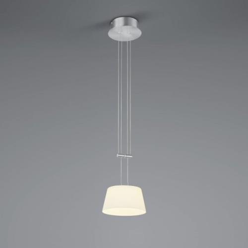 BANKAMP LED hanglamp, 1-lamp, nikkel