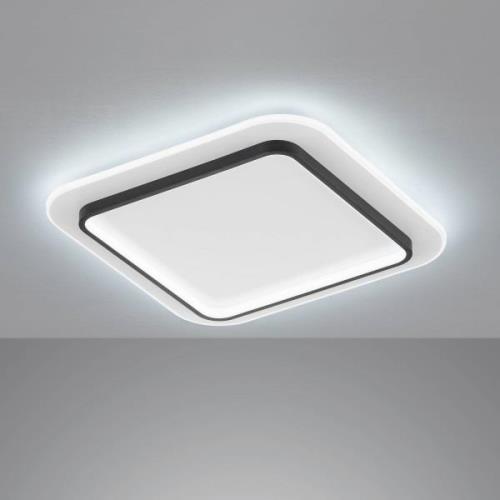 LED plafondlamp Blithe, 50x50cm vierkant