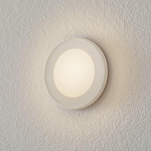 BEGA Accenta wandinbouw rond ring wit 160lm