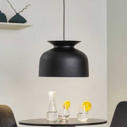 GUBI Ronde hanglamp Ø 40 cm, zwart