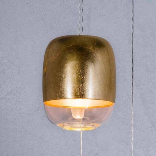 Prandina Gong mini S1 hanglamp goud