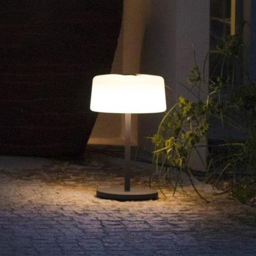 Lamp zonenergie Bump, 3 hoogten, sensor, antraciet