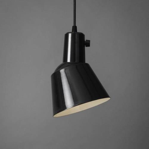 midgard hanglamp K831, zwart geëmailleerd