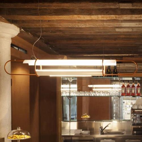 Modo Luce Clip 130 LED hanglamp caramel