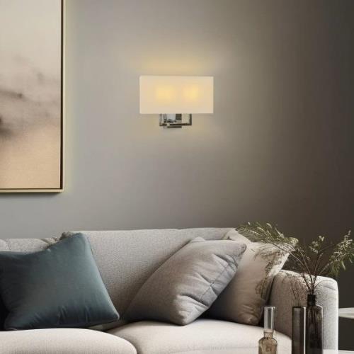 Wandlamp Hotel, beige, 2-lamps