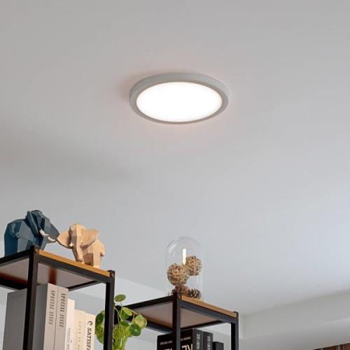 Solvie LED plafondlamp, wit, rond, Ø 30 cm