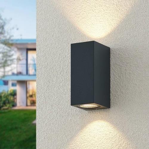 ELC Lanso LED buiten wandlamp, antraciet