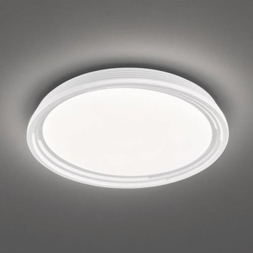 LED plafondlamp Dua, dimbaar, Ø 43 cm