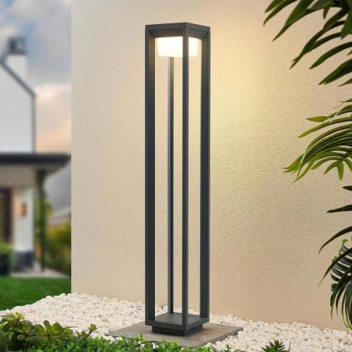 Prios Gamion LED tuinpadverlichting van aluminium, 90 cm