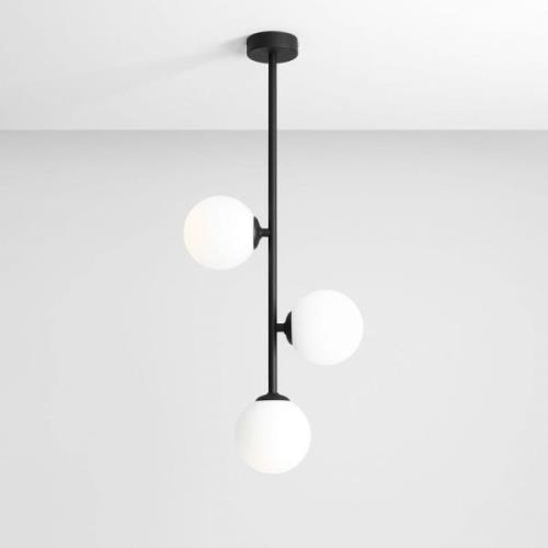 Plafondlamp 1094PL_E1, 3-lamps, zwart