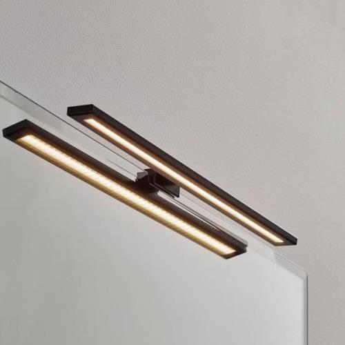 LED spiegellamp Espelho 40 cm zwart 3.000 K