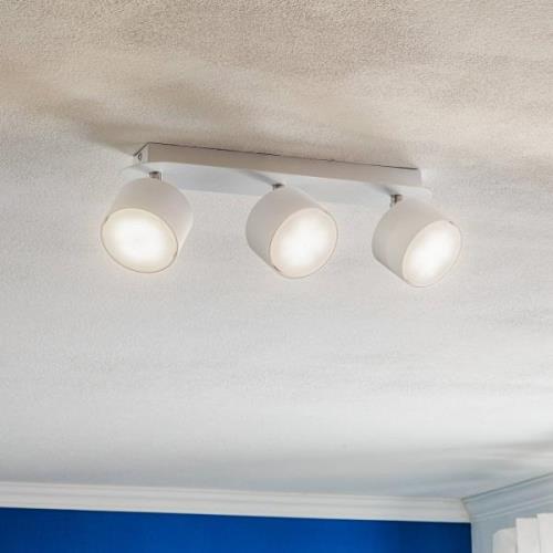 Plafondspot Bewolkt 3-lamps wit