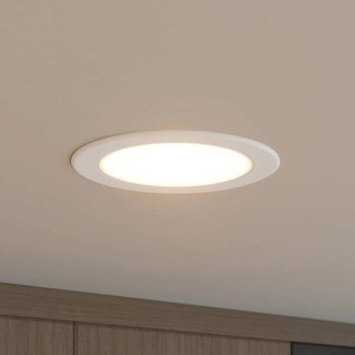 Prios LED inbouwspot Rida, 14,5 cm, 12 W, CCT, dimbaar