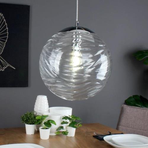 Hanglamp Nereide, glas helder