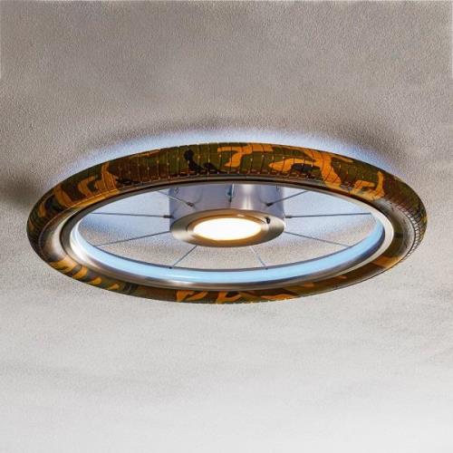 LED plafondlamp Wheel, RGB, camouflage