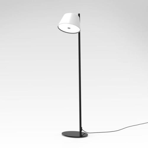 MARSET Tam Tam vloerlamp, 1-lamp, mat, wit