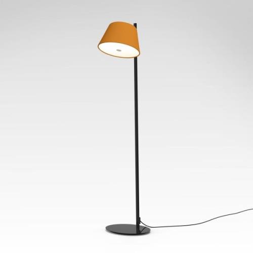 MARSET Tam Tam vloerlamp, 1-lamp, mat, oranje