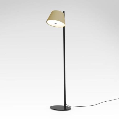 MARSET Tam Tam vloerlamp, 1-lamp, mat, zand