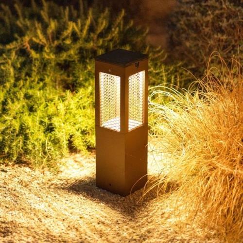 LED sokkellamp Tradition Sensor Corten 40cm