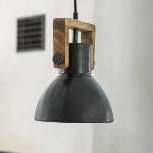 PR Home Ashby Single hanglamp Ø19cm zwart-zink