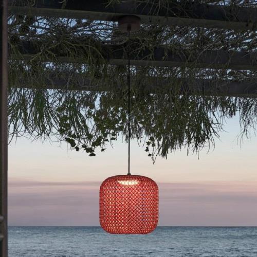 Bover Nans S/21 LED buiten hanglamp, rood