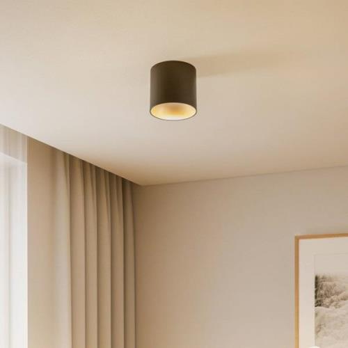 Downlight Point Tone, zwart, binnen zilver