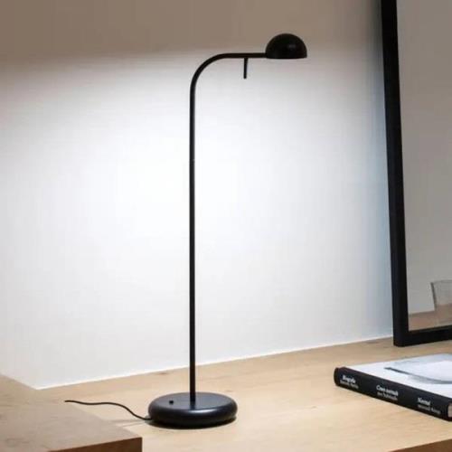 Vibia Pin 1655 LED tafellamp, lengte 40cm, crème