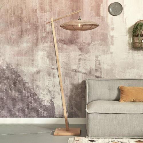 GOOD & MOJO Tanami vloerlamp 55x14cm naturel