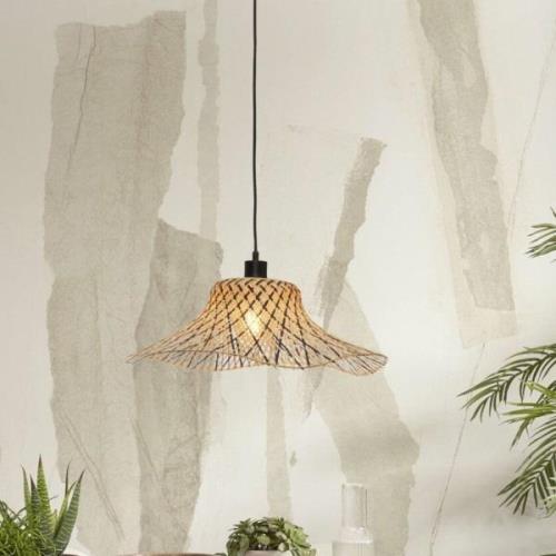 Good &amp; Mojo Ibiza hanglamp Ø 50 cm naturel/zwart