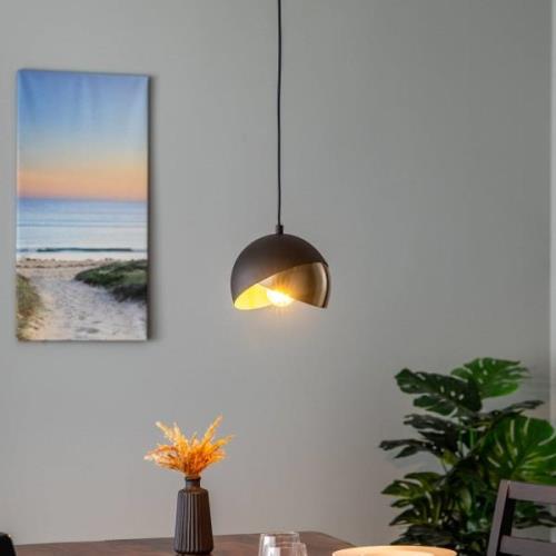 Hanglamp Berceste 252-S Ø20cm zwart/goud