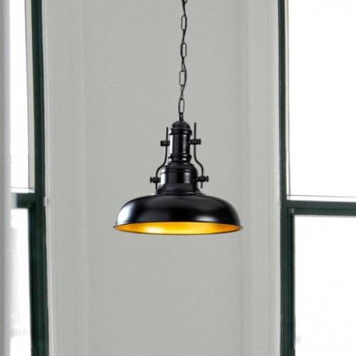 Hanglamp Berceste 200-S Ø32cm zwart/goud