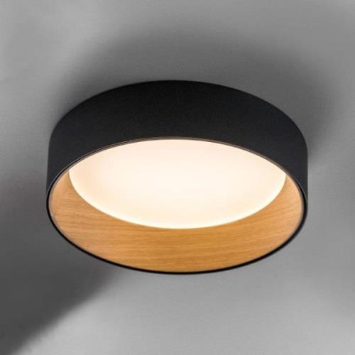 Vibia LED Duo 4870 plafondlamp, grijs